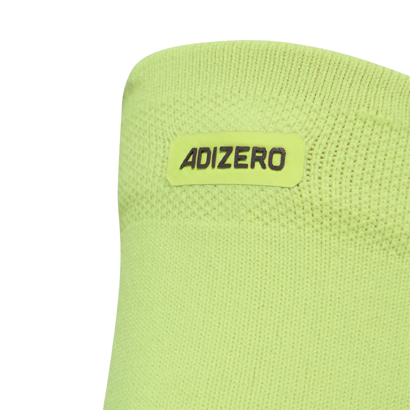 Adidas adizero Quarter Running Sock - solar yellow/aurora/plum