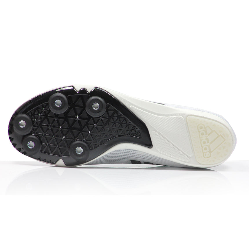 adidas Allroundstar Junior Running Spike - White/Black