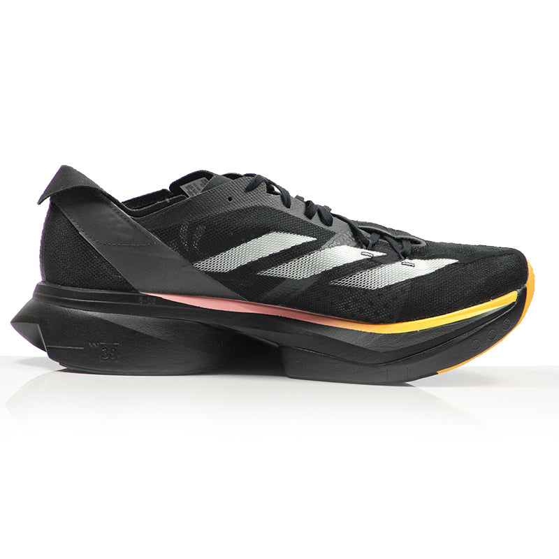 adidas Adizero Adios Pro 3 Women's Running Shoe - Core Black/Zero Metallic/Spark