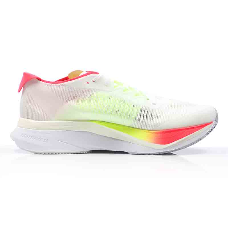 adidas Adizero Boston 12 Men's Running Shoe - White/Core Black/Lucid Red