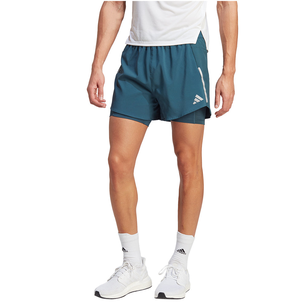 Adidas Designed 4 Running 2in1 5inch Men's Running Short - Arctic Night