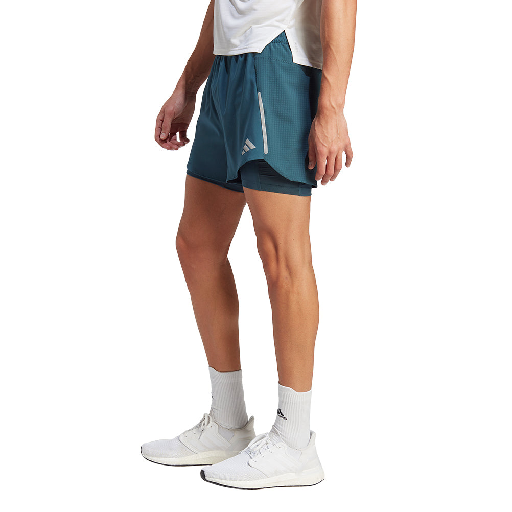 Adidas Designed 4 Running 2in1 5inch Men's Running Short - Arctic Night