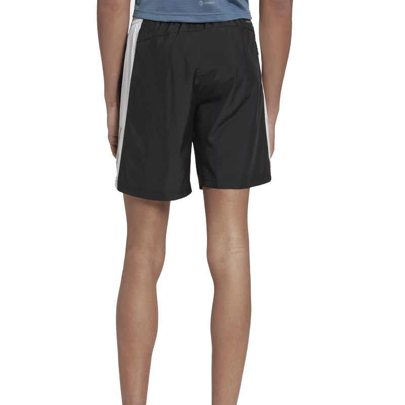 Adidas Own The Run 5 inch Men's Running Short - Black/White/Reflective Silver