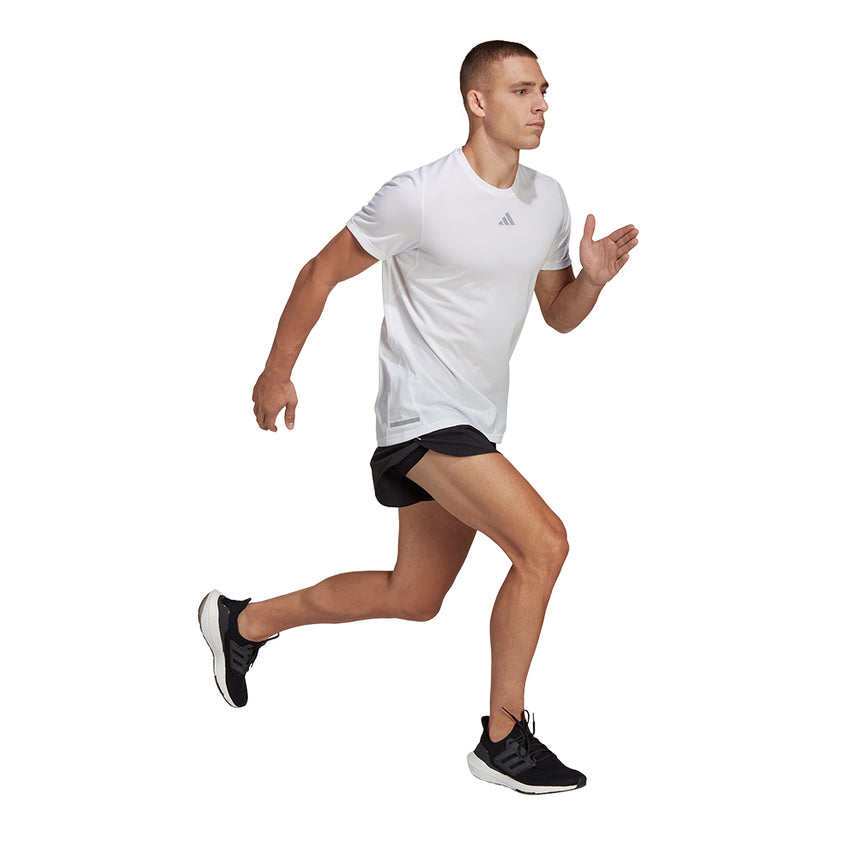 adidas Own The Run Split Men's Running Short - Black/Black