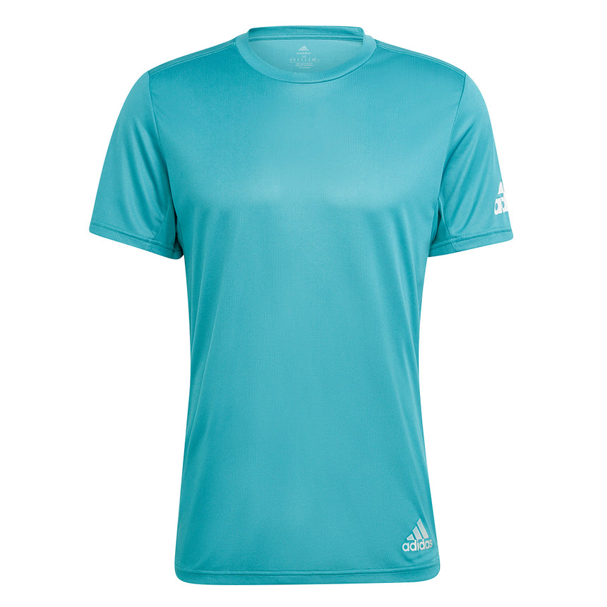 adidas Run It Short Sleeve Men's Running Tee - Arctic Fusion
