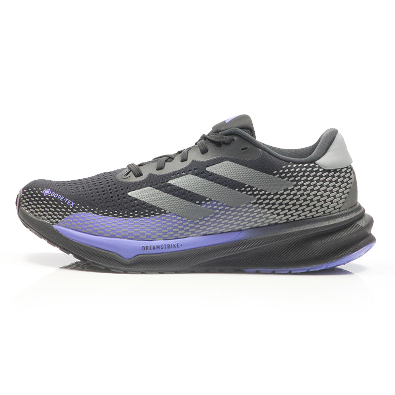 adidas Supernova GTX Men's Running Shoe - Core Black/Grey/Cobalt Blue