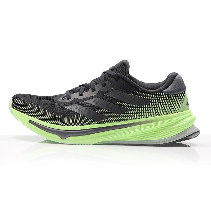 adidas Supernova Rise Men's Running Shoe - Core Black/Grey Five/Green Spark