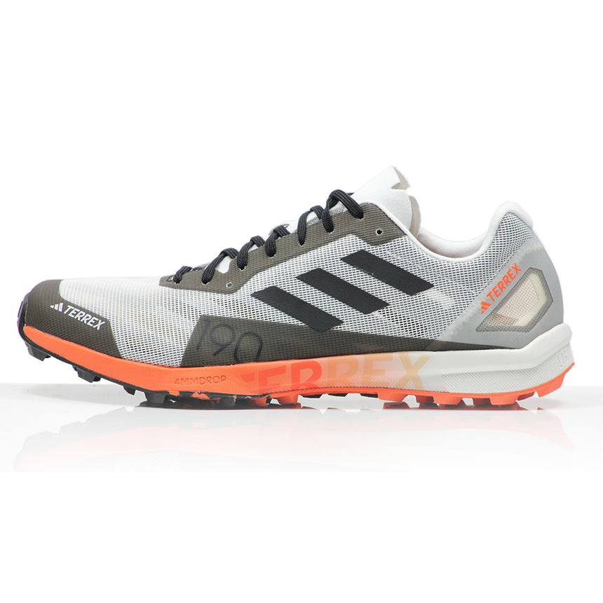 adidas Terrex Speed Pro Men's Trail Shoe - Non Dyed/Core Black/Impact Orange