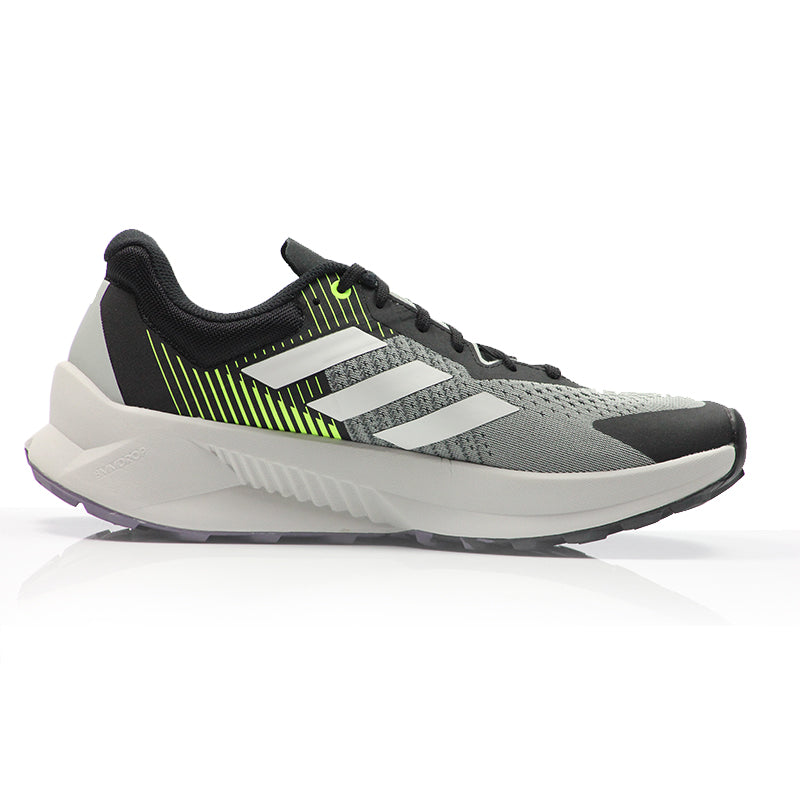 adidas Terrex Soulstride Flow Men's Trail Shoe - Wonder Silver/Crystal White