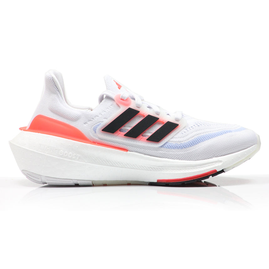 Adidas UltraBoost Light Men's Running Shoe - Cloud White/Core Black/Solar Red
