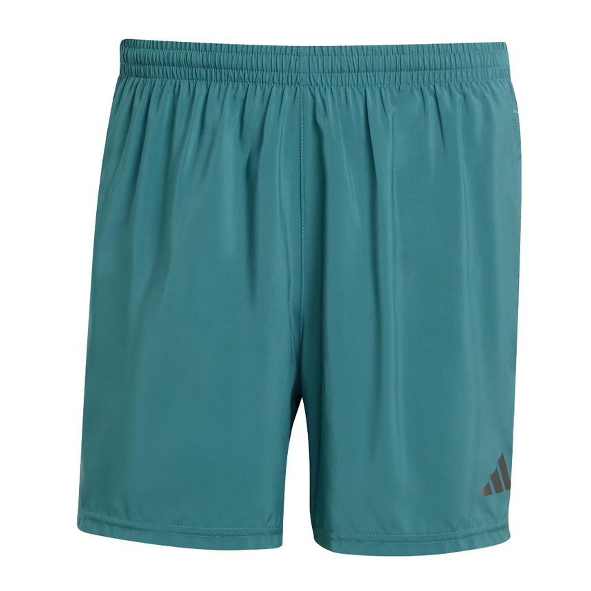 Adidas Own The Run 3 Stripes 5inch Men's Running Short - Preloved Teal