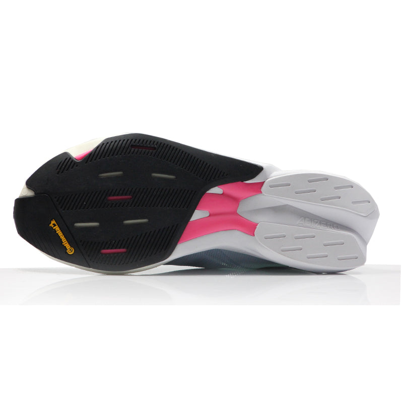 adidas Adizero Adios 8 Men's Running Shoe - Wonder Blue/Lucid Lemon