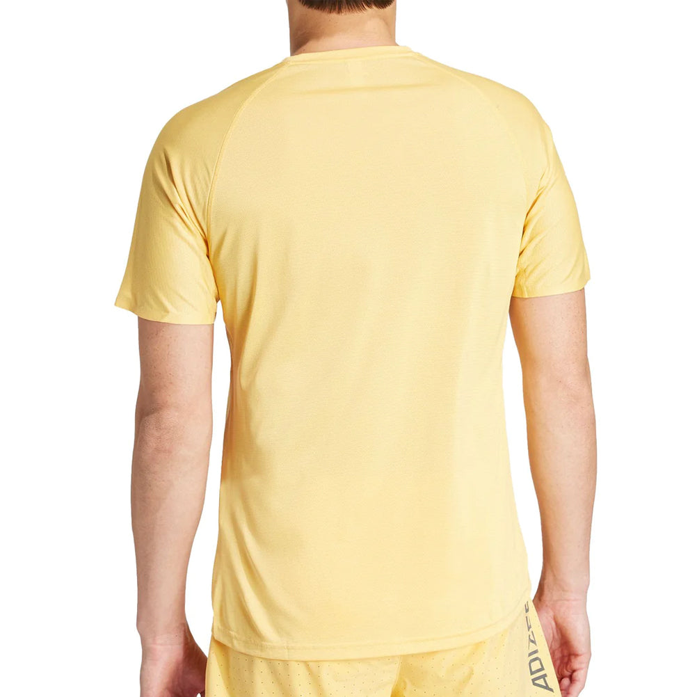 adidas Adizero Men's Running Short Sleeve Tee - Semi Spark