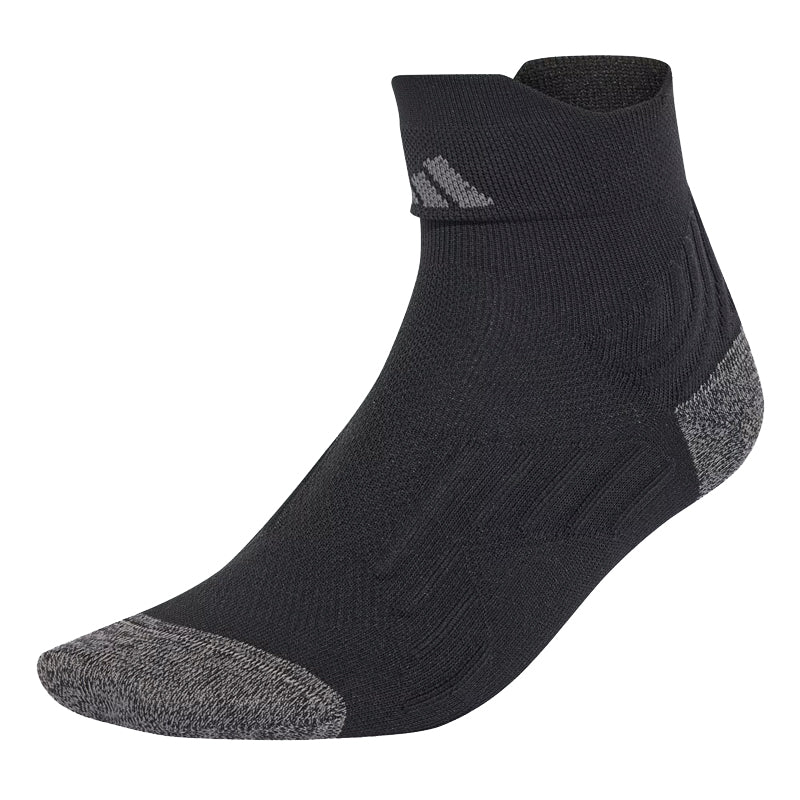 Adidas Run Comfy Ankle Running Sock - Black/Grey