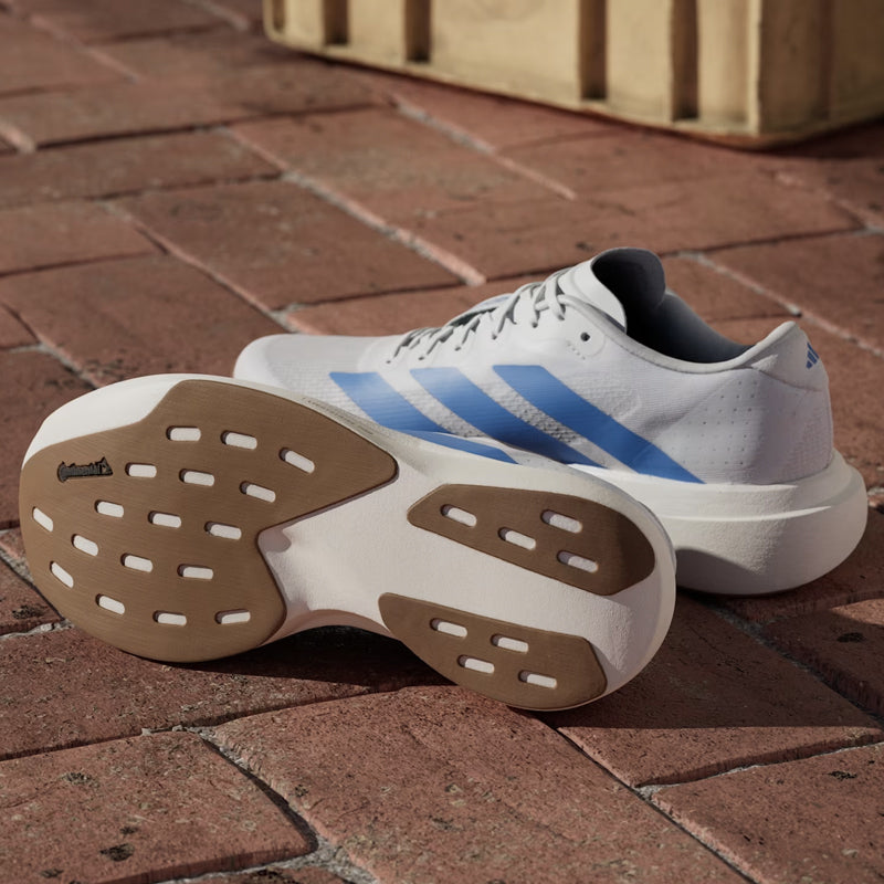 adidas Adizero Evo SL Women's Running Shoe - Cloud White/Blue Fusion/Off White