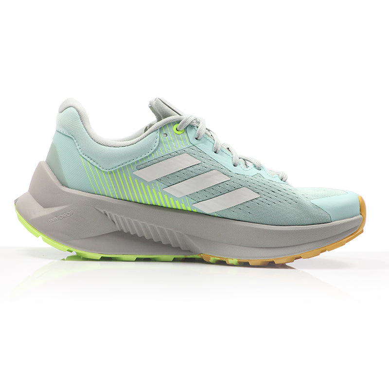 adidas Terrex Soulstride Flow Women's Trail Shoe - Semi Flash Aqua/Crystal White