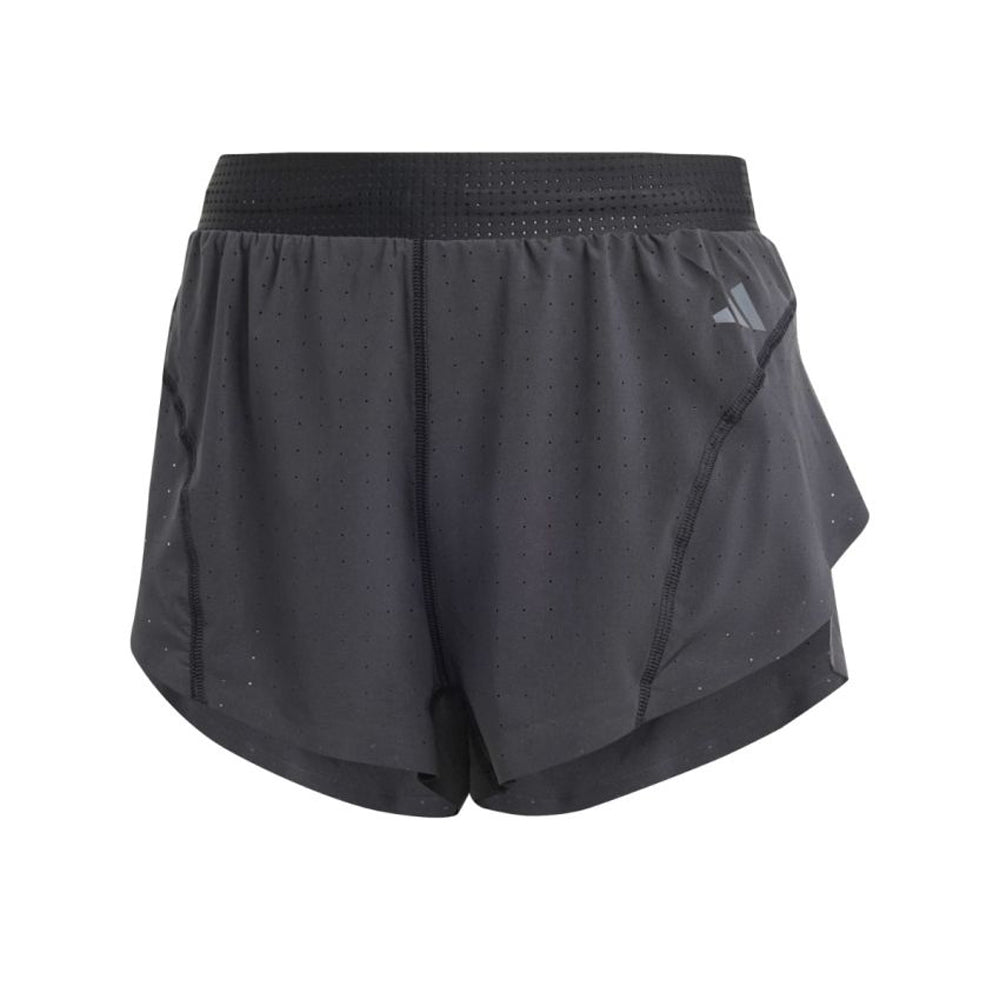 adidas Adizero Women's Split Running Short - Black