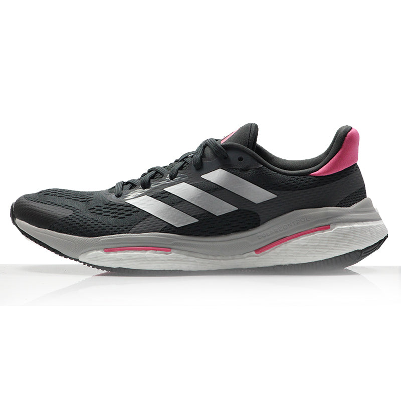 adidas SolarControl 2.0 Women's Running Shoe - Carbon/Silver Met/Pink Fusion
