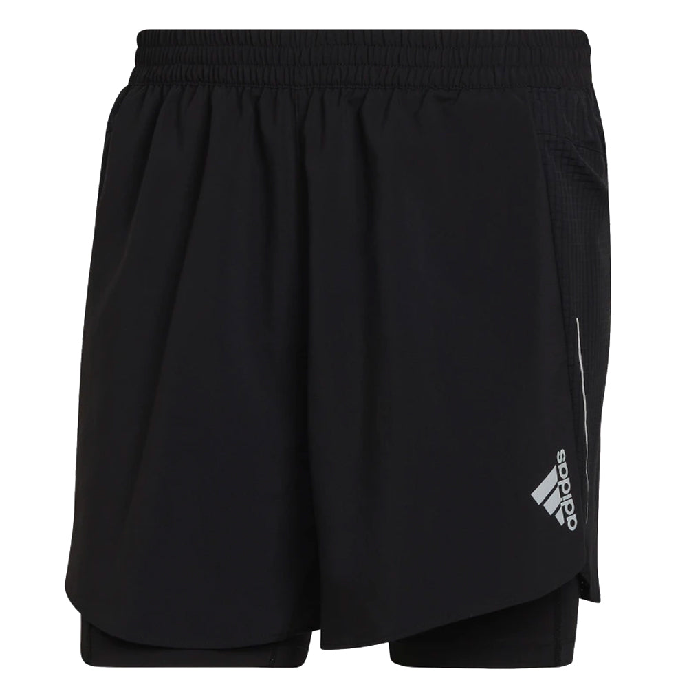 Adidas Designed 4 Running 2in1 5inch Men's Running Short - Black