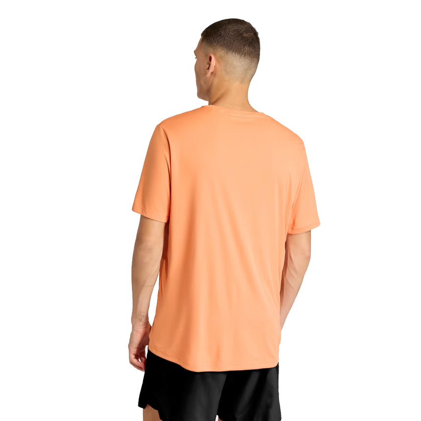 adidas Essential Short Sleeve Running Tee - Dusky Orange