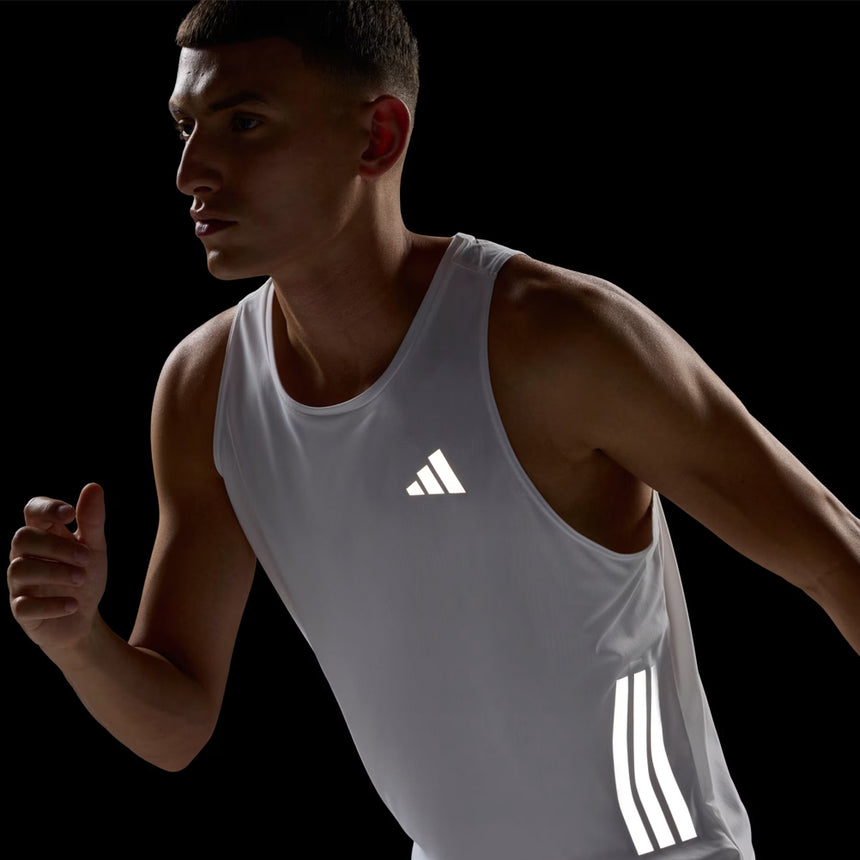 adidas Adi365 Iconic Men's Running Tank - White