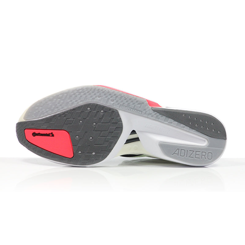 adidas Adizero Boston 13 Men's Running Shoe - Cloud White/Core Black/Lucid Red