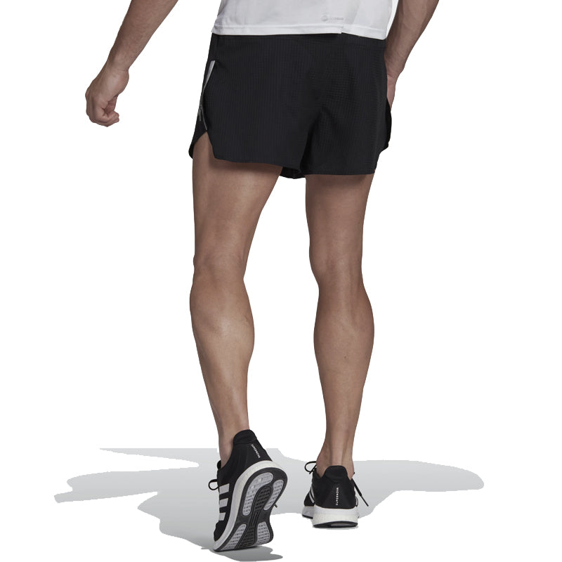 adidas Fast Split Men's Running Short - Black
