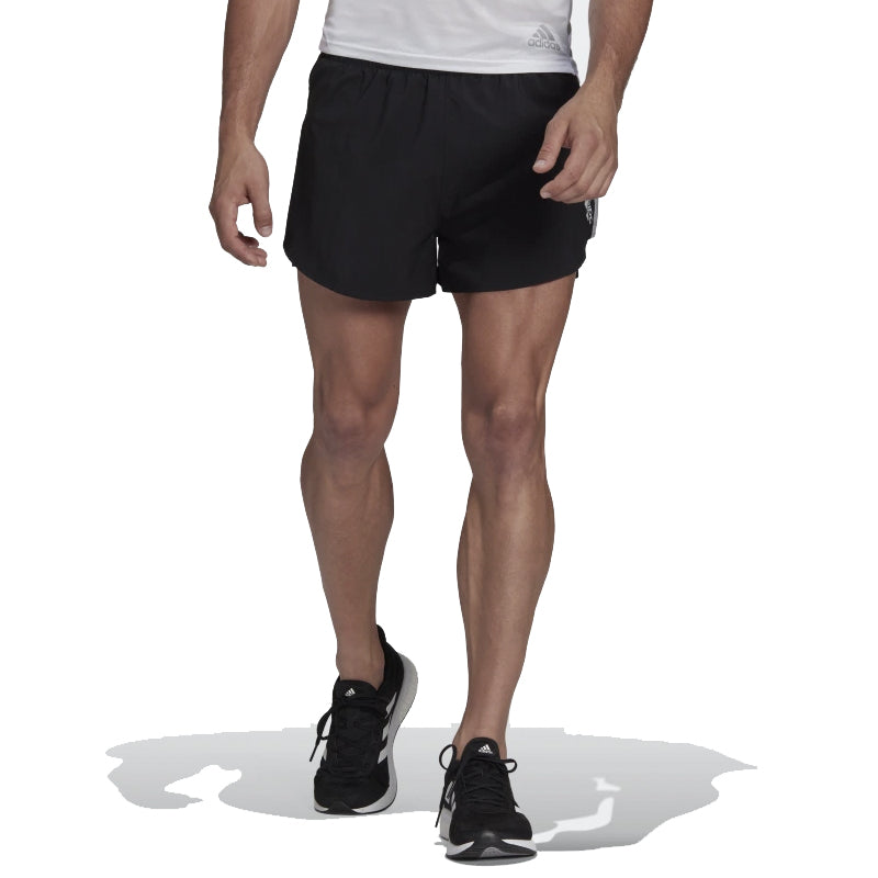 adidas Fast Split Men's Running Short - Black