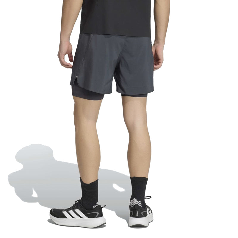 Adidas Run Essential 21 Men's Running Short - Carbon
