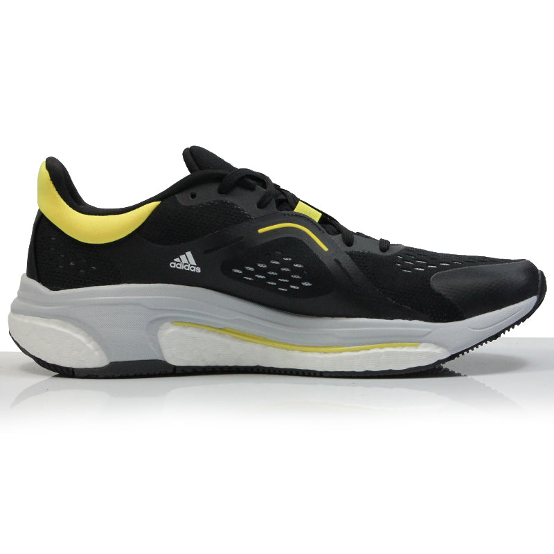 adidas SolarControl Men's Running Shoe - Core Black/Cloud White/Beam Yellow