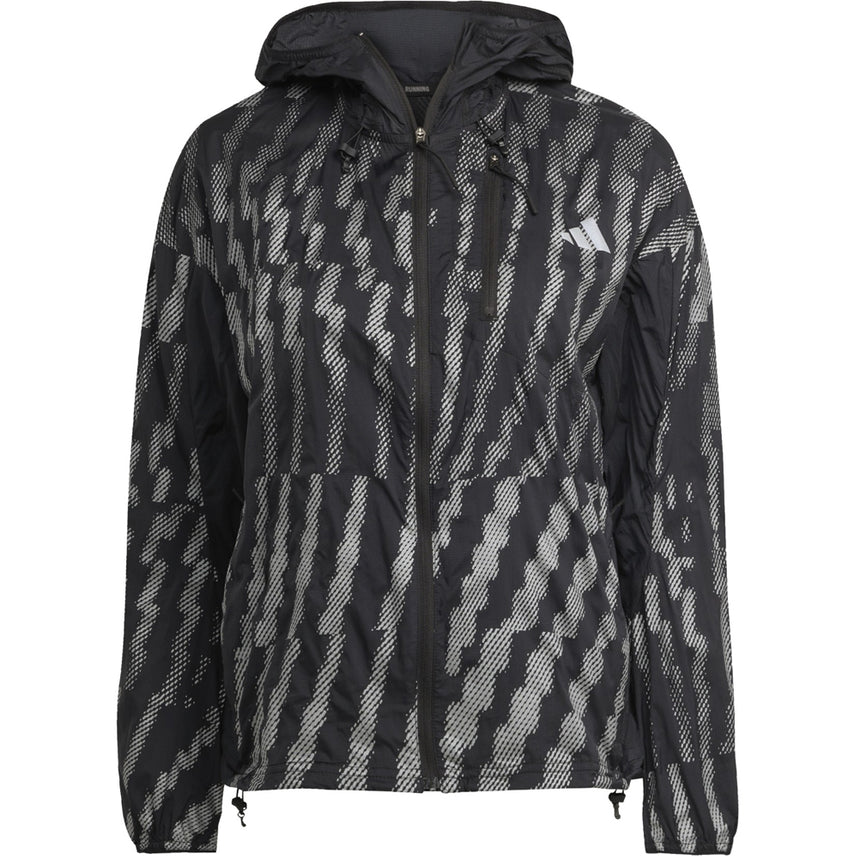 Adidas Adi365 Reflective Women's Running Jacket - Black/Reflective Silver