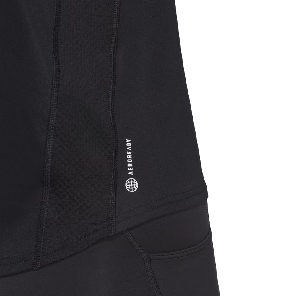 adidas Own The Run Short Sleeve Women's Running Tee - Black