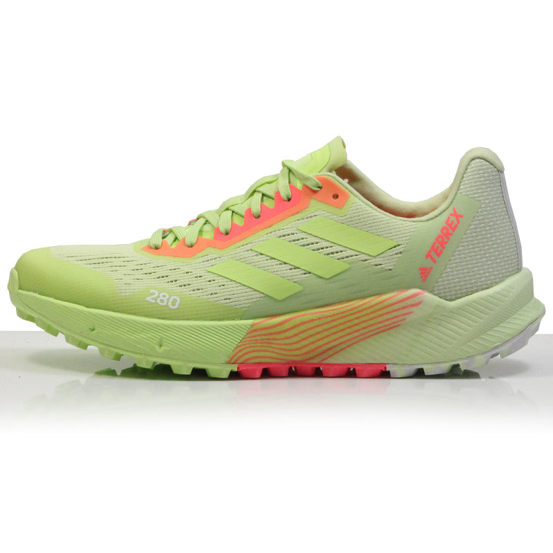adidas Terrex Agravic Flow 2 Women's Trail Shoe - Almost Lime/Pulse Lime/Turbo