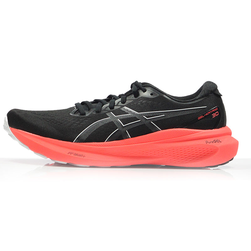 Asics Gel Kayano 30 Men's Running Shoe - Black/Carrier Grey
