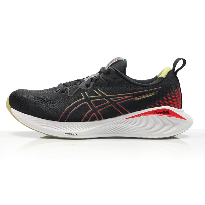 Asics Gel Cumulus 25 Men's Running Shoe - Black/Electric Red