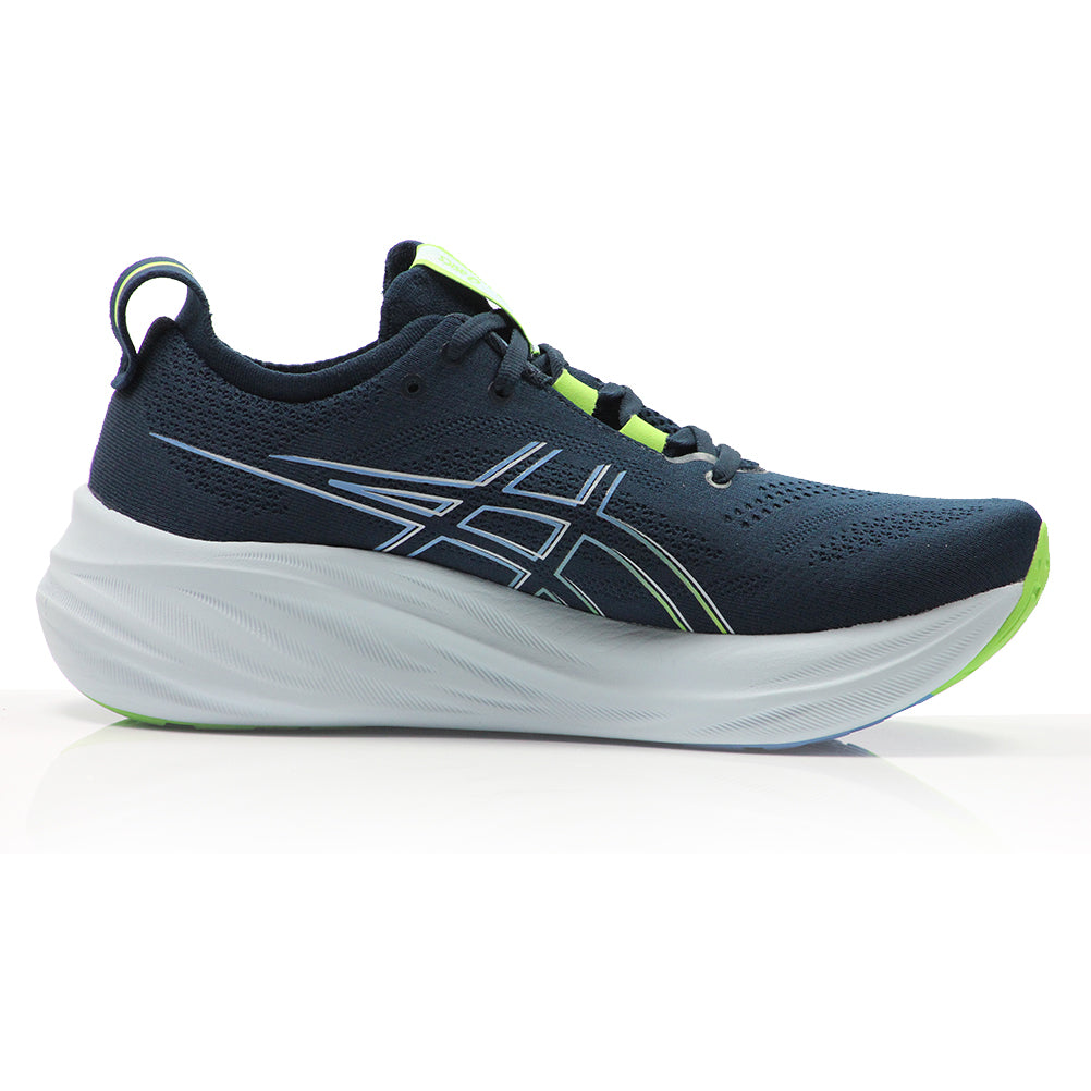Asics Gel Nimbus 26 Men's Running Shoe - French Blue/Electric Lime