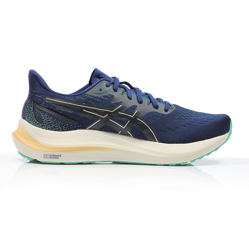 Asics GT-2000 v12 Women's Running Shoe - Blue Expanse/Champagne