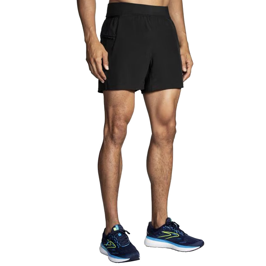 Brooks Sherpa 5inch 2in1 Men's Running Short - Black