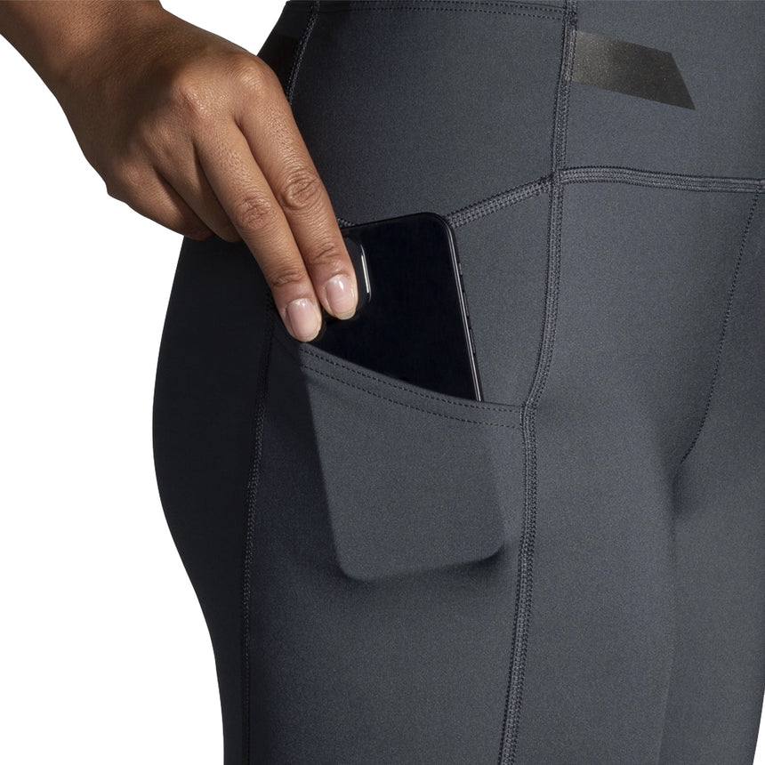 Brooks Run Visible Women's Running Tight - Asphalt/Nightlife