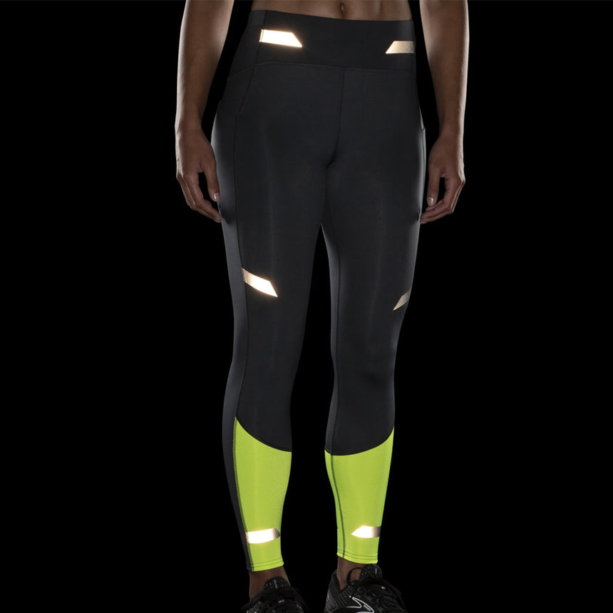 Brooks Run Visible Women's Running Tight - Asphalt/Nightlife