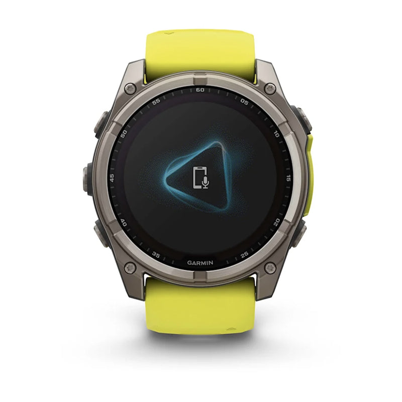 Garmin Fēnix® 8 Solar 51mm Running Watch - Yellow/Graphite