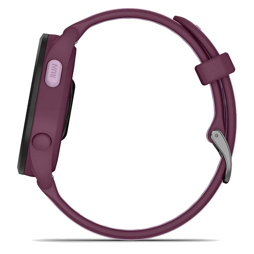Garmin Forerunner 165 Music Running Watch - Berry/Lilac