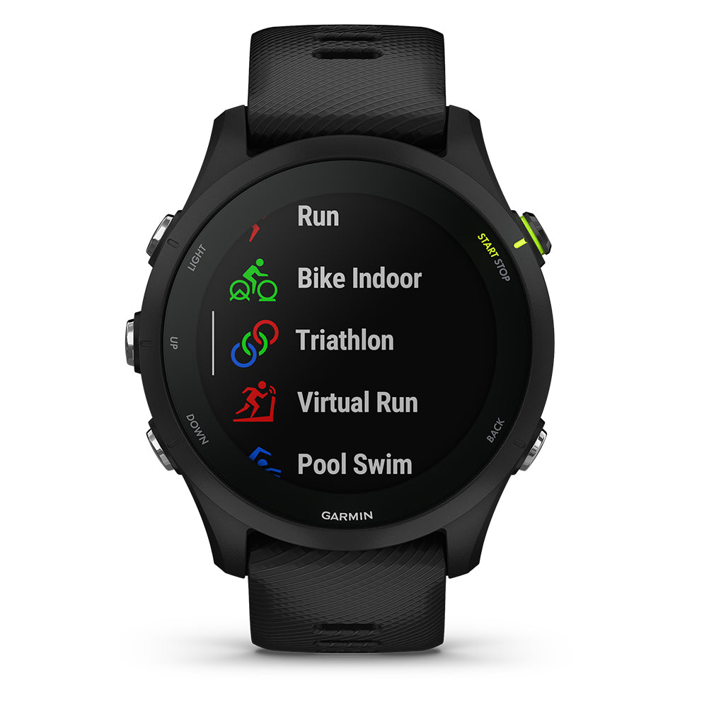 Garmin Forerunner 255 Music Running Watch - Black 46mm