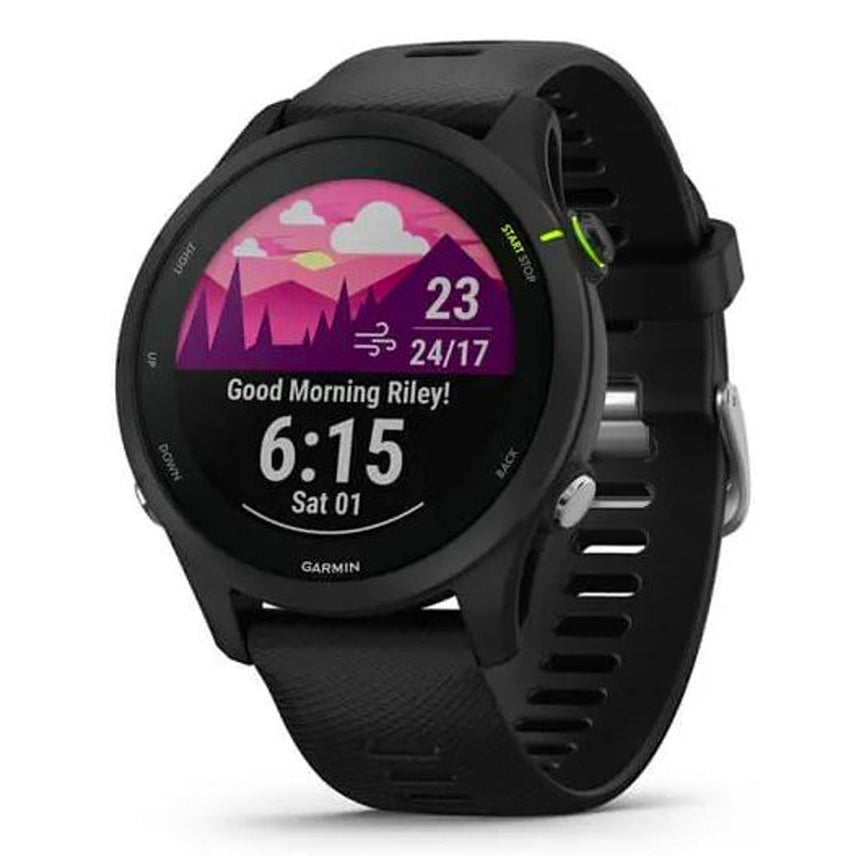 Garmin Forerunner 255 Music Running Watch - Black 46mm