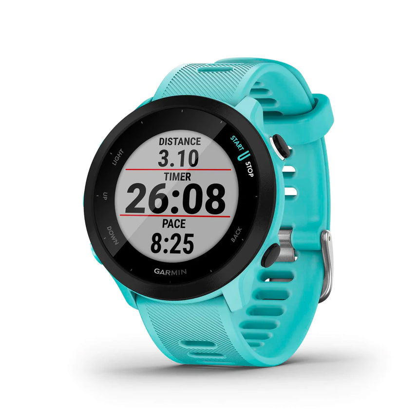 Garmin Forerunner 55 HRM Running Watch - Aqua