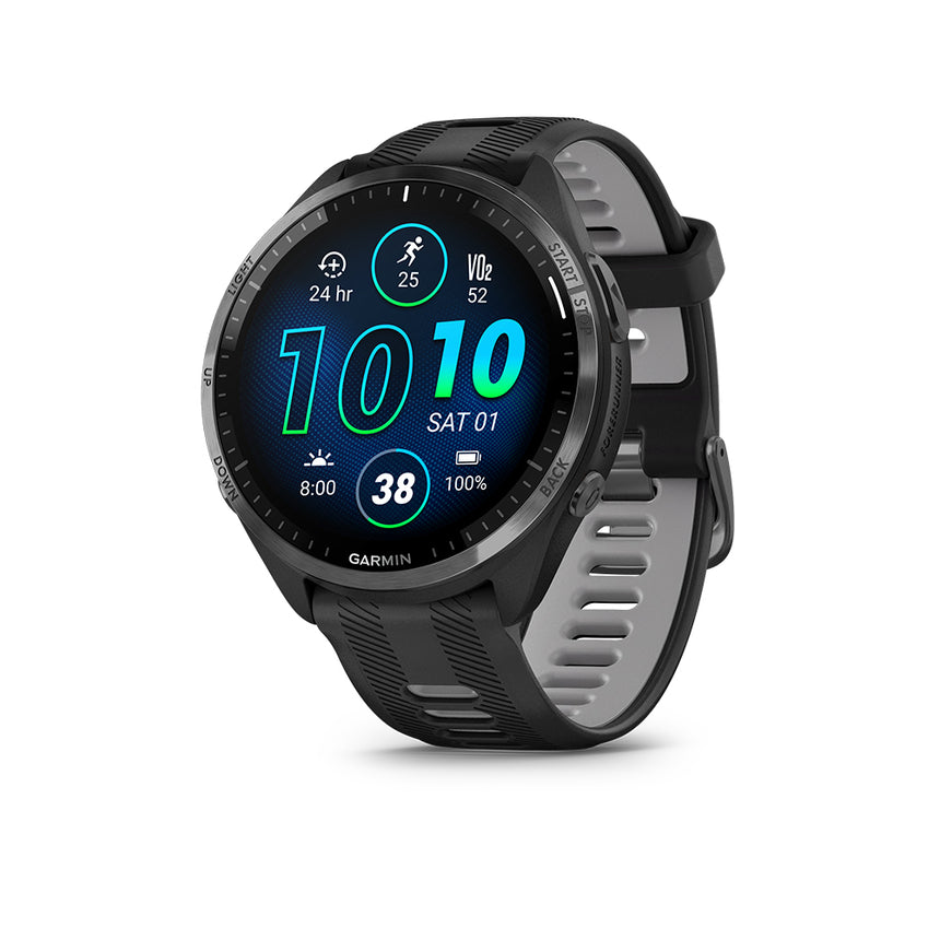 Garmin Forerunner 965 Running Watch - Carbon Grey/Black