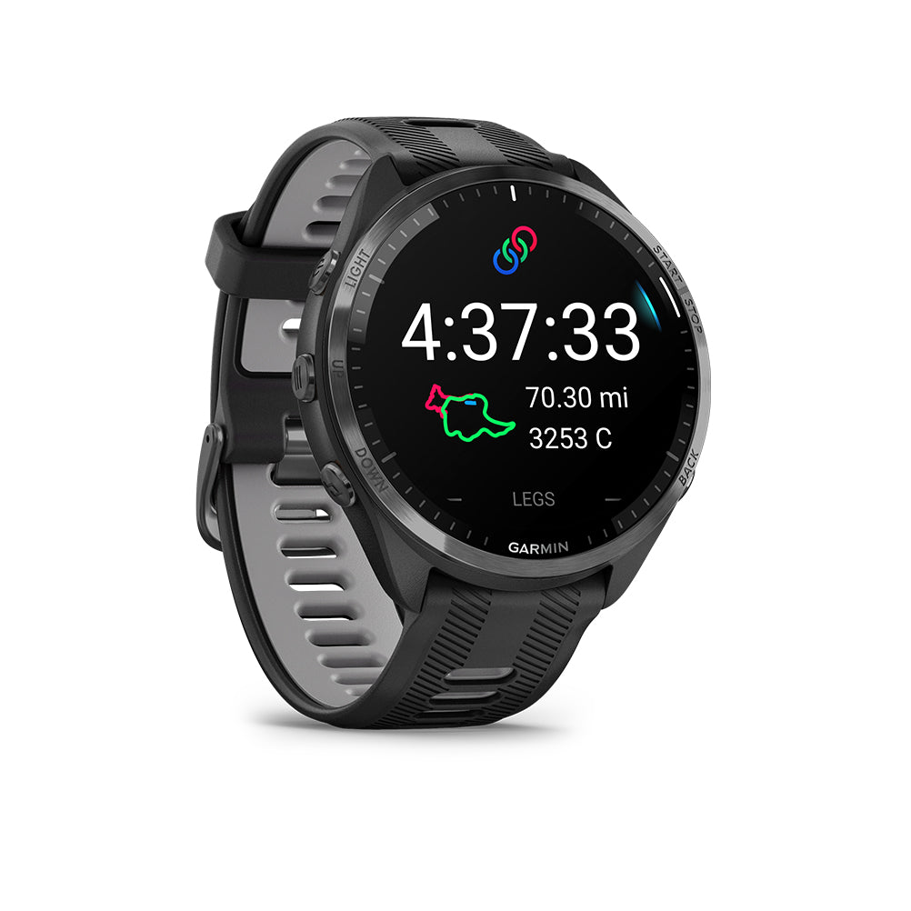 Garmin Forerunner 965 Running Watch - Carbon Grey/Black