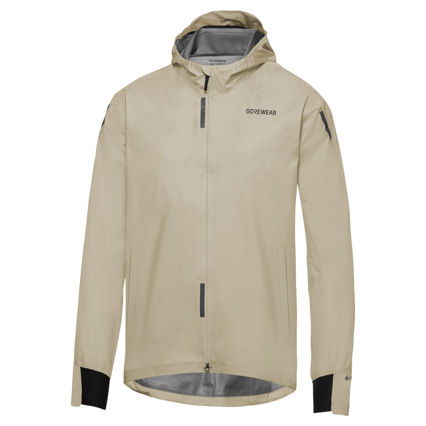 GoreWear Concurve Gore-Tex Men's Running Jacket - Tech Beige
