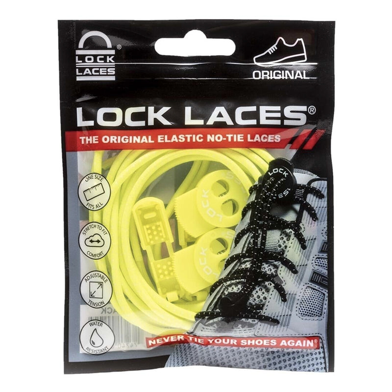 Lock Laces - Neon Yellow