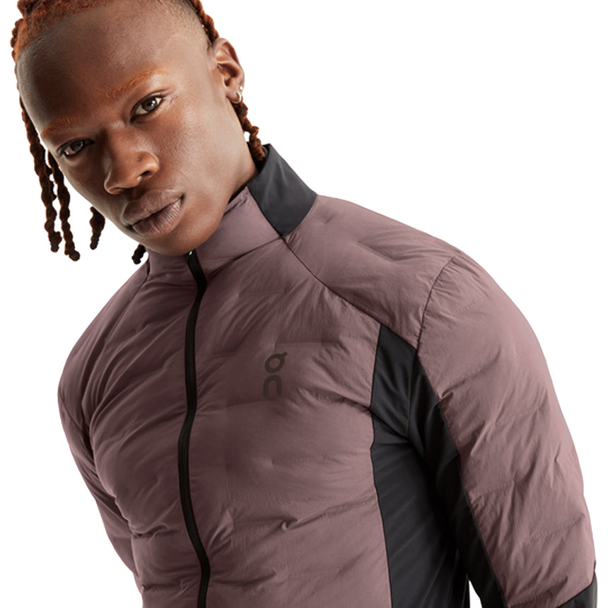 On Running Climate Men's Running Jacket - Grape/Black